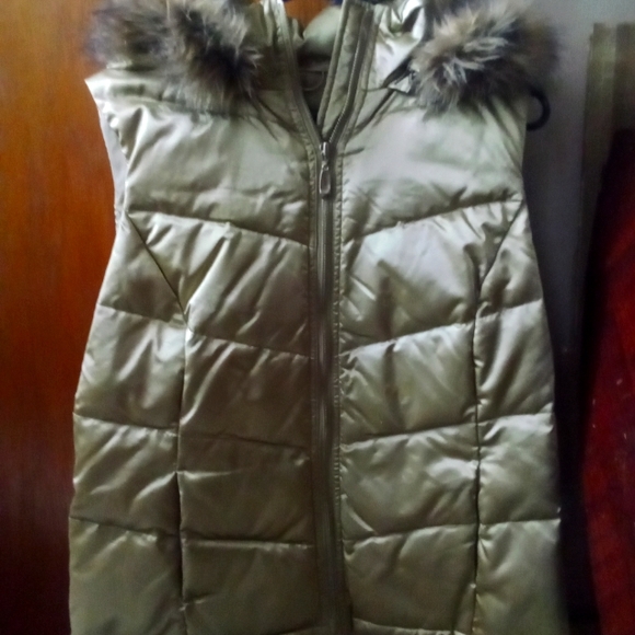 Style & Co. Jackets & Blazers - Style & co vest gold